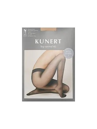 KUNERT | Collant de contention LEG CONTROL 40 noir | beige